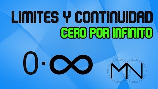 INDETERMINACIÓN 0 POR INFINITO ejercicios resueltos paso a paso   BACHILLERATO [upl. by Lyndon]