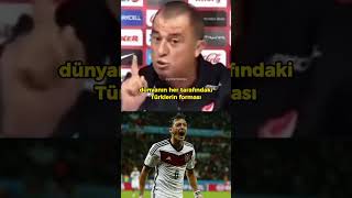 Fatih Terimden Mesut Özile tarihi racon [upl. by Ahsoem]