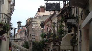 Taormina A Colorful Town in Sicily Italy [upl. by Aianat766]