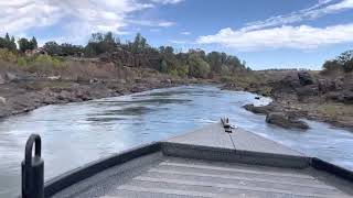 China Rapids Jet Boat Ride On The Sacramento River In Red Bluff California [upl. by Kcinnay]