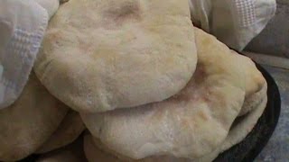 Homemade Pita Bread [upl. by Hadria]