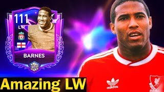 BEST LW FIFA MOBILE LW BARNES 111 MAX RATED H2H GAMEPLAY AND REVIEW IN FIFA MOBILE 23 [upl. by Eliades545]