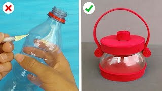 6 Increíbles Manualidades de Reciclaje con Botellas Plasticas  Ideas útiles y decorativas [upl. by Mareah683]