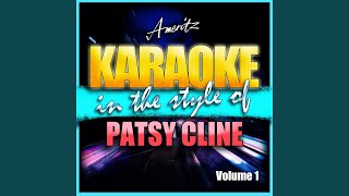 Lonely Street In the Style of Patsy Cline Karaoke Version [upl. by Phip136]