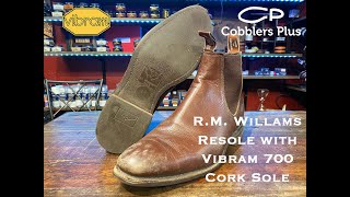 RM Williams Resole with Vibram 700 Cork Soles and Review [upl. by Bremer342]