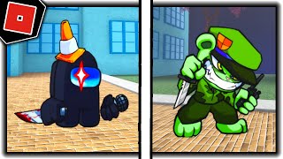 How to get ALL 3 NEW BADGES  SKINSMORPHS in FNF ROLEPLAY  Roblox [upl. by Ecyal]