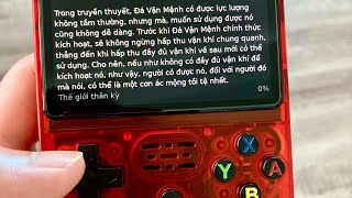 Đọc sách trên máy chơi game R36S bằng MReader [upl. by Sineray]