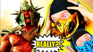 Scorpion amp SubZero Play MORTAL KOMBAT 1 Story Mode Chapter 15 Armageddon Ending  MK1 Parody [upl. by Huntingdon]