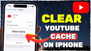 How To Clear YouTube Cache on iPhone [upl. by Waldner]