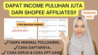 100 BERHASIL CARA DAFTAR SHOPEE AFFILIATE TERBARU MENUJU 2024 amp TERLENGKAP LANGSUNG DI TERIMA [upl. by Horbal797]