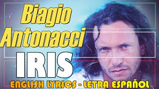 IRIS  Biagio Antonacci 1998 Letra Español English Lyrics Testo italiano [upl. by Milt]