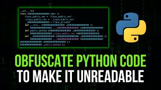 Obfuscate Python Code For Code Privacy [upl. by Sanfo]