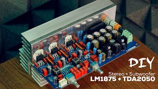 DIY 21 Power Amplifier TDA2030 TDA2050 LM1875 [upl. by Tiphany63]