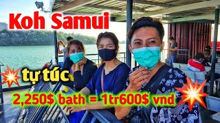 Duy Đi Koh Samui Cùng Gia Đình Vợ Thái Khám Phá Hết Đảo Trong 6 Tiếng Chỉ Với 1Triệu600 Vnd [upl. by Elacim]