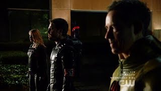 Arrow  Crisis on EarthX  Dark Arrow Overgirl amp Reverse Flash Reveal Themselves to Earth 1 Heroes [upl. by Furmark244]