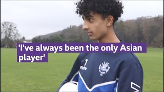 “Why isn’t there more Asian football players”  BBC Young Reporter [upl. by Nosdivad]