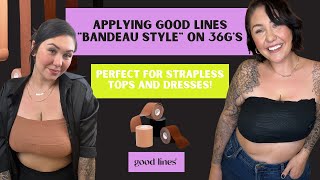 Applying Good Lines quotBandeau Stylequot on 36Gs [upl. by Nylad]