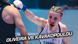 Karate Combat Sthefanie Oliveira vs Christina Kavakopoulou  Full Fight [upl. by Chud]