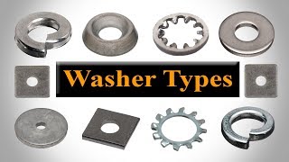 Washers Hardware  Washer Types  Types of washers [upl. by Buck]