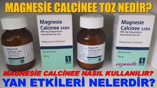 Magnesie Calcinee Toz Nedir Magnesie Calcinee Toz Yan Etkileri Nelerdir Ve Nasıl Kullanılır [upl. by Cerracchio]