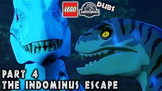 If Dinosaurs in LEGO Jurassic World The Indominus Rex Escape Could Talk  Part 4 [upl. by Baer862]