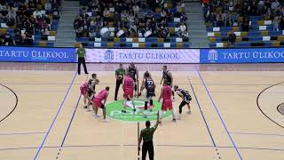 Highlights Tartu Ulikool MaksampMoorits  Rīgas Zeļļi 6356 06102023 [upl. by Amahs]