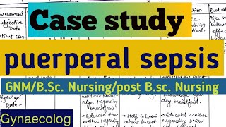 case study on puerperal sepsis puerperal sepsis case study gyne case study nursing [upl. by Eido]