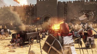 The Greatest Medieval Game On ROBLOX  Lionhearts Crusade [upl. by Agarhs]