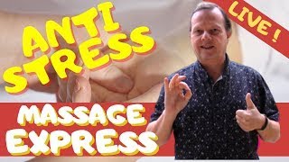 ANTI STRESS LIVE Ce Massage des Mains Réflexologie Relaxe Très Vite [upl. by Leahcar571]