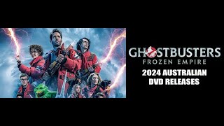 Bill Murray Dan Aykroyd Paul Rudd Ghostbusters Frozen Empire 2024 2024 Australian DVD Releases [upl. by Dlarrej567]