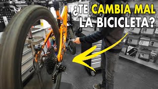 COMO AJUSTAR UN CAMBIO TRASERO DE BICICLETA SRAM y SHIMANO ⚙️  Mantenimiento Básico MTB 2 [upl. by Leandre]