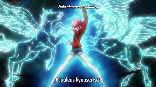 Shoko Usa El Equuleus Ryusei ken Por Primera Vez He Imita A Seiya [upl. by Yeliac]