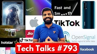 Tech Talks 793  OnePlus 7 Details TikTok Ban Not Enough Redmi Y3 Jio 4G S10 5G Camera [upl. by Yenitsed]