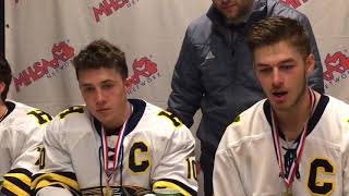 Hartland hockey wins 1st state title [upl. by Danyluk]