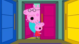 Peppa et les portes mystérieuses  Les histoires de Peppa Pig [upl. by Murtha]