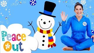 Snowman Peace Out Guided Relaxation  Cosmic Kids [upl. by Ssitnerp]