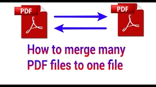 How to Combine PDF files into One  Combine PDF files into One [upl. by Jaine893]