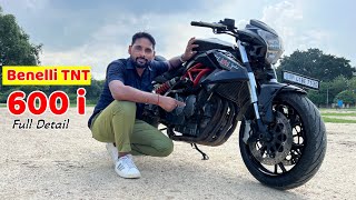 Benelli TNT 600 i 2023 Super Bike Exhaust Sound And Price Mileage Features Review [upl. by Restivo]