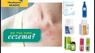 Modicare Eczema Treatment  एग्जिमा का उपचार  Dry Skin Care  Health amp Wellness [upl. by Panayiotis]