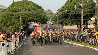 Desfile de 7 de Setembro em Medianeira reúne grande público e encerra a Semana da Pátria [upl. by Nelhsa]