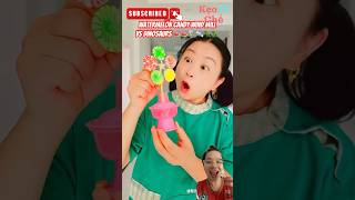 Kẹo Dưa Hấu Cối Xoay Gió Mê Ly candy shortvideo vuinhon funny jelly gummy melon dinosaur vs [upl. by Saddler599]