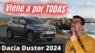 🚗 TODO Sobre el Nuevo DACIA DUSTER 2024  ✅ Motores ✅ Precios ✅ Equipamientos [upl. by Fesuy]