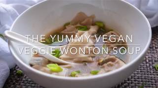 Vegan Wonton Soup [upl. by Utica763]