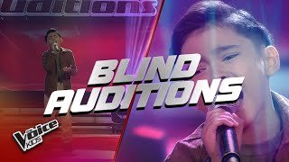 The Voice Kids Nevin Adam Garceniegos wakeup call to the coaches Blind Auditions [upl. by Nesral735]