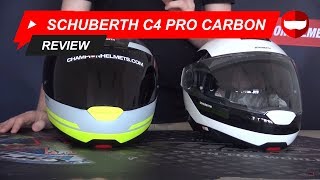 Schuberth C4 Pro Carbon Helmet Review  ChampionHelmetscom [upl. by Heloise]