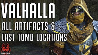 Artifacts amp Tombs of the fallen part 2 locations Update 161 Assassin Creed Valhalla [upl. by Marybelle703]