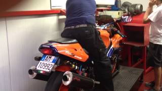 Laverda 750 Formula year 2000 dyno run [upl. by Brunk667]