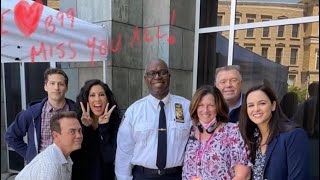 The Cast Say Goodbye To Brooklyn 99  Brooklyn 99 Season 8 Behind The Scenes Week 11 [upl. by Rosalia363]