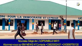 LE NOUVEAU SIÈGE DE LUDPS TSHISEKEDI FÉDÉRATION DE MBUJI MAYI [upl. by Dupuis]