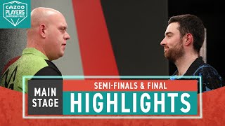 NINEDART BRILLIANCE  SemiFinal amp Final Highlights  2022 Cazoo Players Championship Finals [upl. by Weissman759]